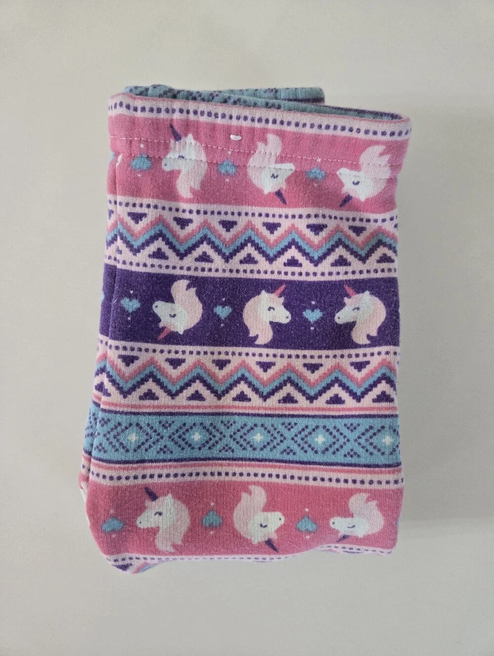 Garanimals Pink, Purple and Blue Unicorn Print Leggings